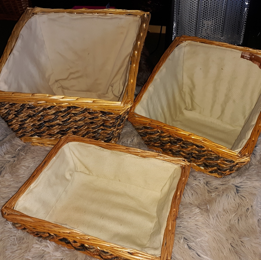 Sea grass 5 basket set